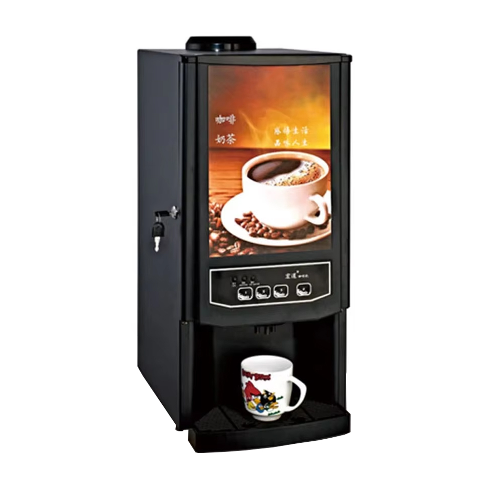Coffee Tea Vending Machine For Office - Machine à café automatique, 2/3 réservoirs,