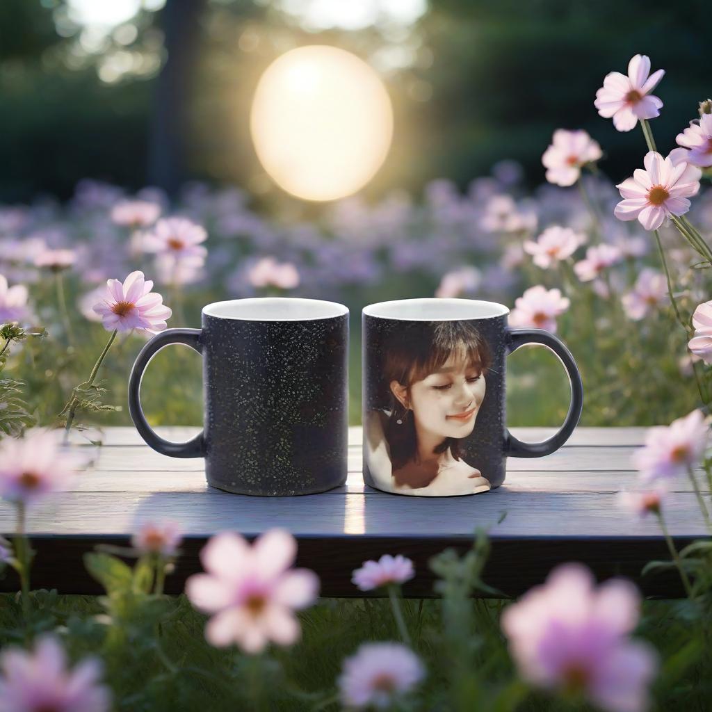 Coffee Tea Photos - Tasse à couleur changeante en céramique