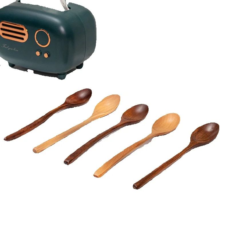 Tea Coffee Utensils - Cuillère en bois, vaisselle de cuisine,