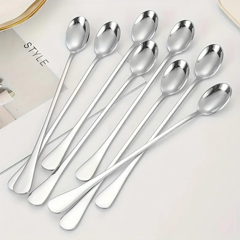 Tea Coffee Utensils - Ensemble de cuillères à Long manche