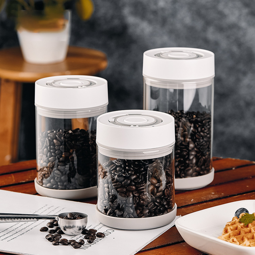 Coffee Tea Bean - Bocal à café en verre résistant