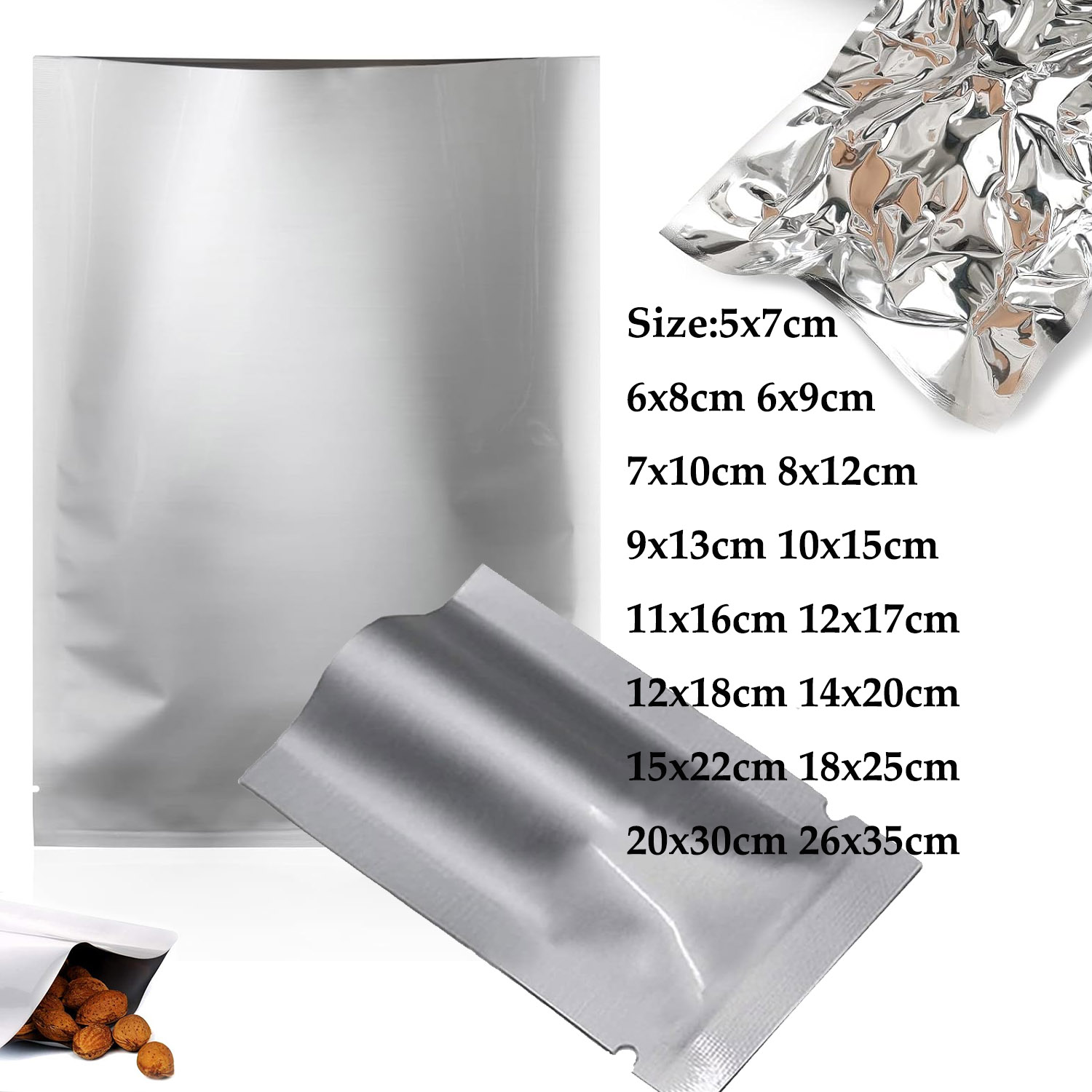 Coffee Tea Etc - 10 à 200 sacs d'emballage aluminisés