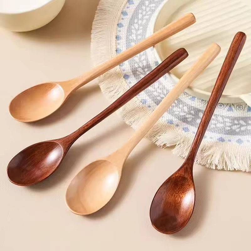 Tea Coffee Utensils - Cuillère en bois, vaisselle de cuisine,