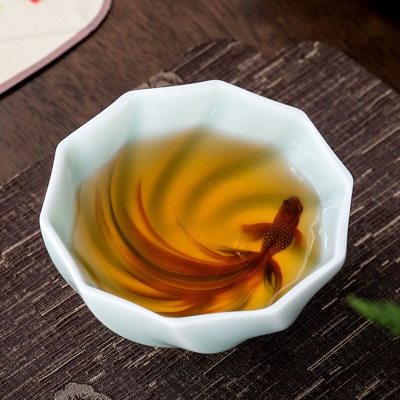 Gongfu Tea Set - Tasses à thé céladon créatives, bols