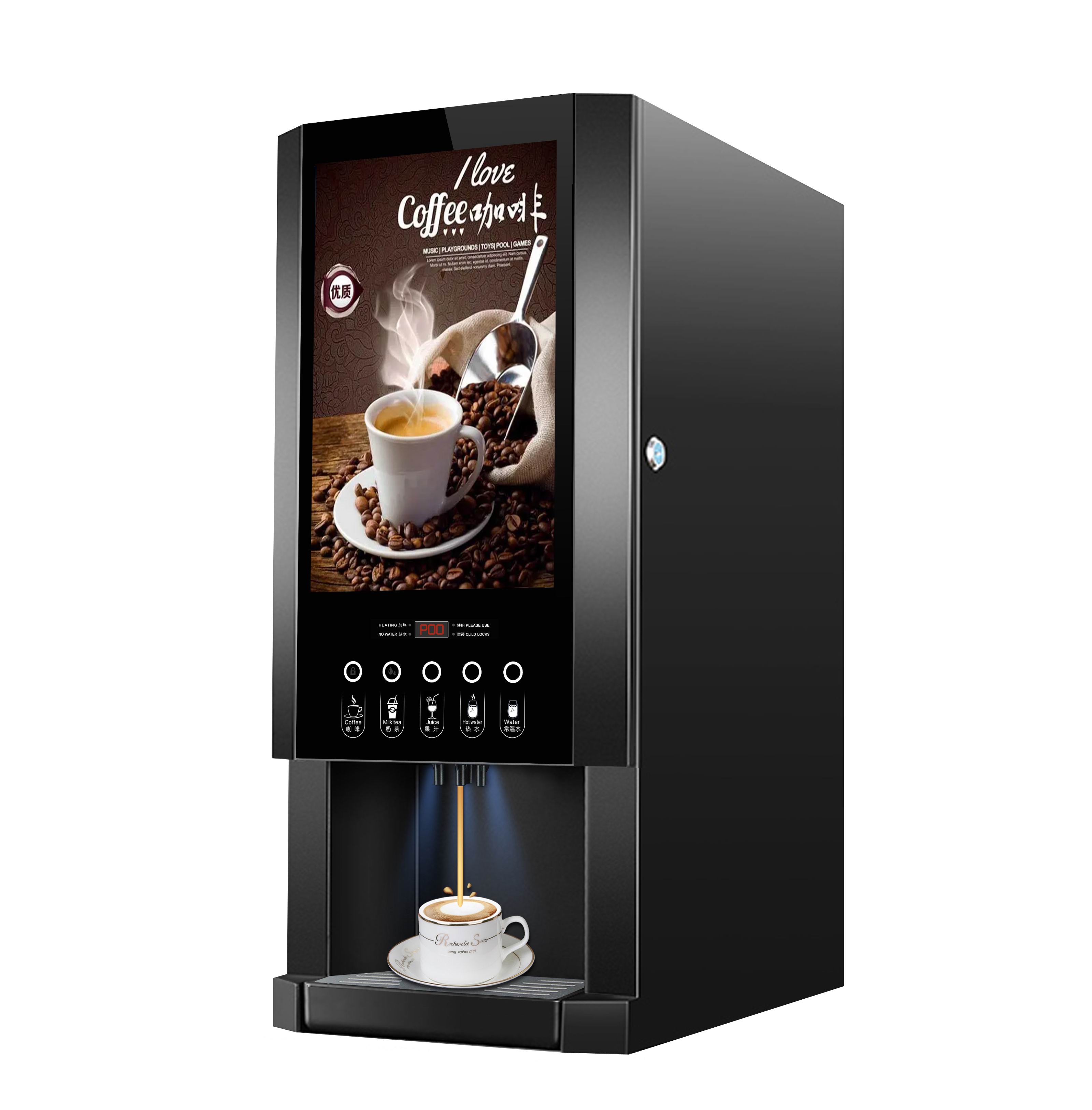 Coffee Tea Vending Machine For Office - Machine à café instantanée automatique E-30SW,