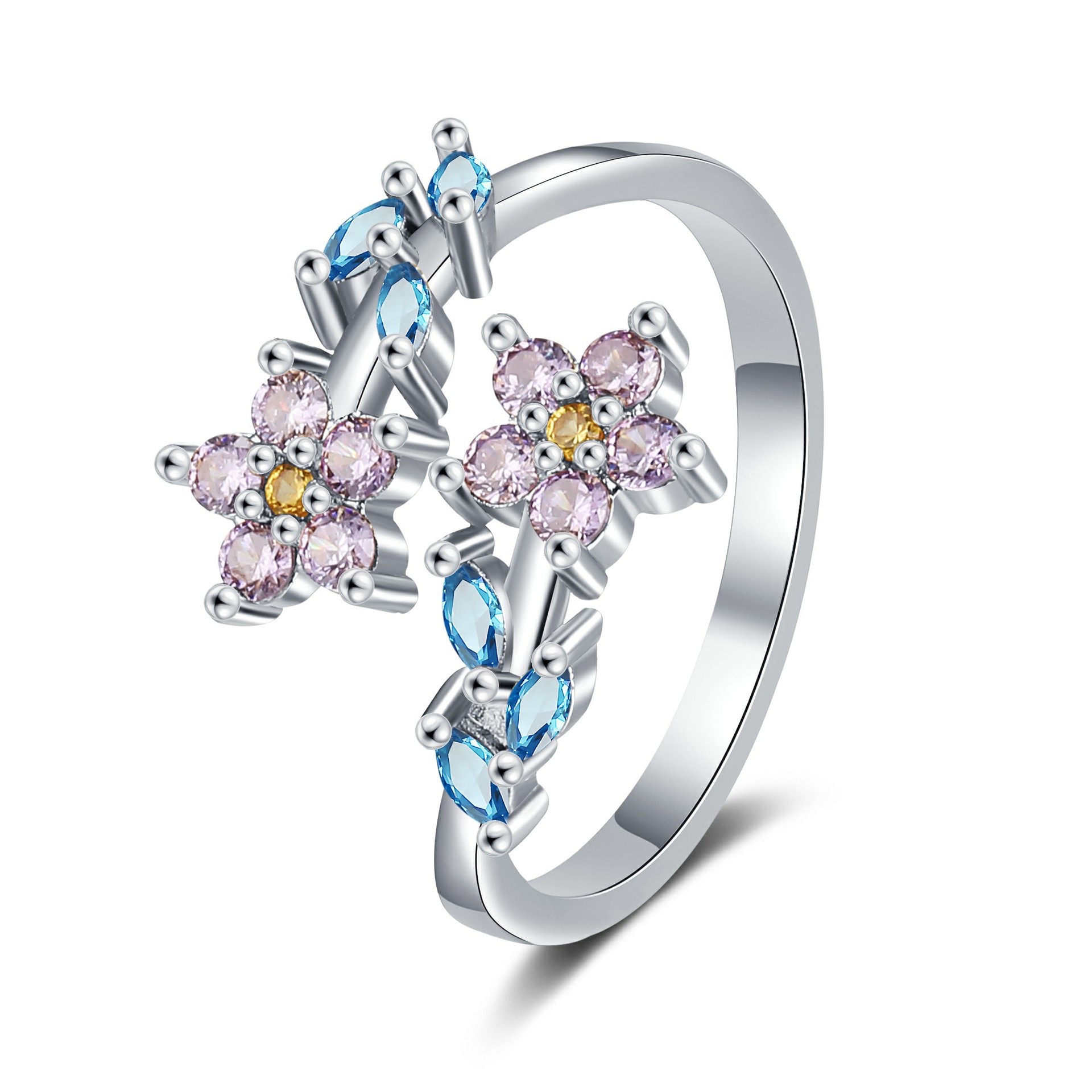 Coffee Tea Or Me - Bague en argent regardé 925 pour