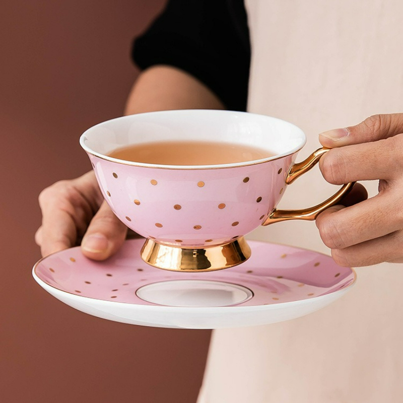 Tasses à café en céramique ros - Coffee Tea Set Up avis et prix