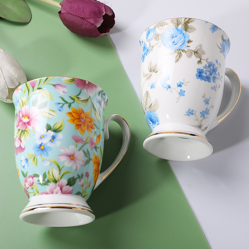 Tasse créative en porcelaine d - Coffee Tea English avis et prix