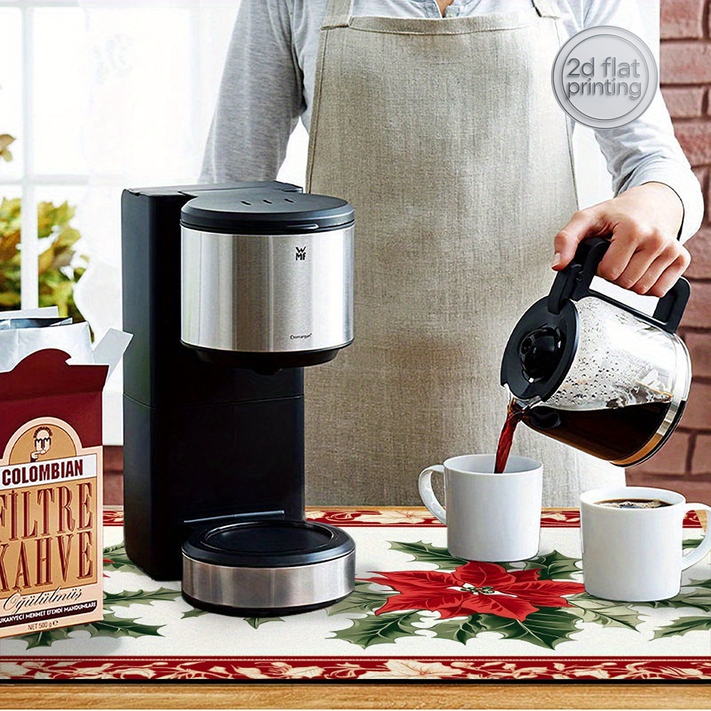 Tapis absorbant de Noël en for - Tea Coffee Utensils avis et prix