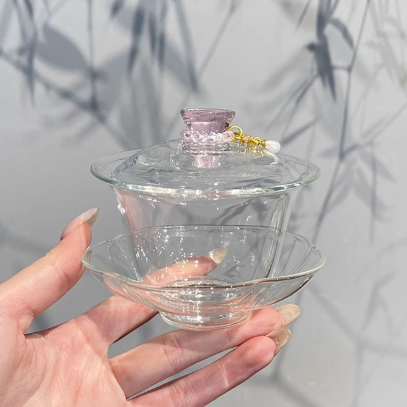 Service à thé Gaiwan en verre  - Gongfu Tea Set avis et prix
