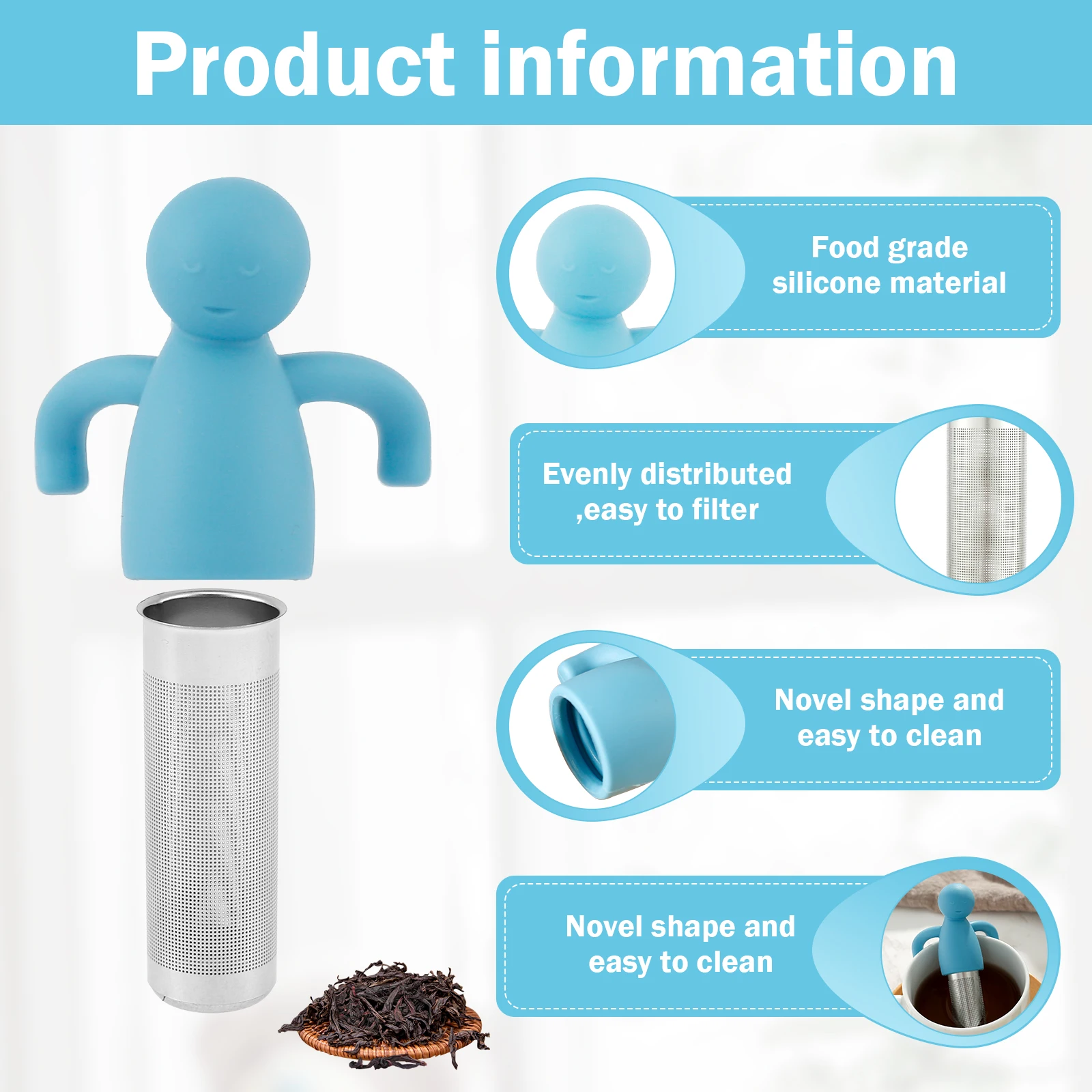 Infuseur à thé en acier inoxyd - Coffee Tea Infusion avis et prix