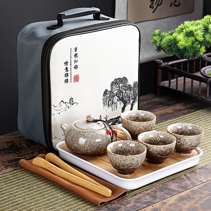Avec sac de voyage 4 tasses se - Gongfu Tea Set avis et prix
