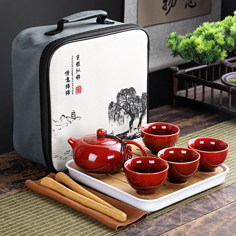 Avec sac de voyage 4 tasses se - Gongfu Tea Set avis et prix