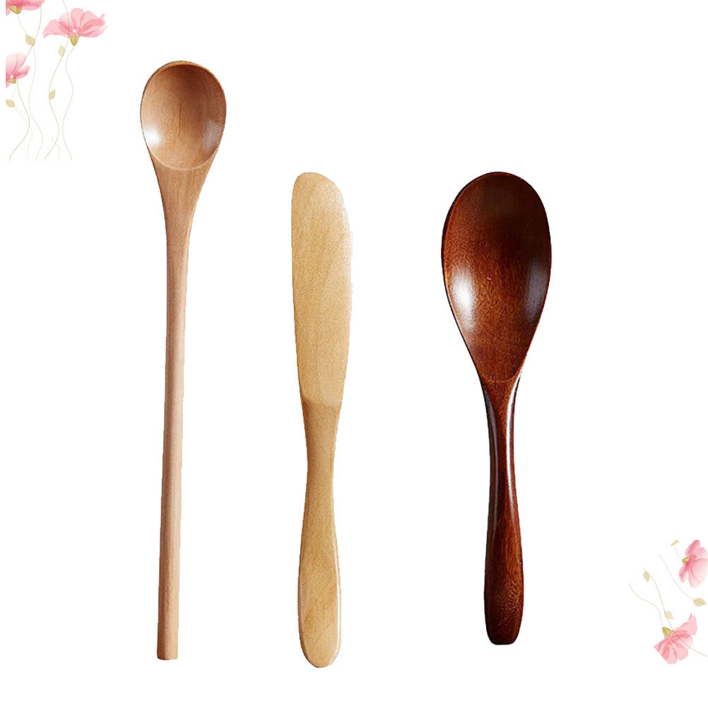 Ensemble de 3 cuillères en boi - Tea Coffee Utensils avis et prix