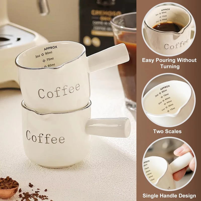 Mini tasse à café en céramique - Coffee Tea With Milk avis et prix