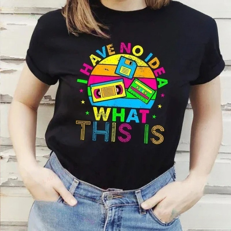 T-shirt « Back To 90s I Love 9 - Coffee Tea Or Me avis et prix