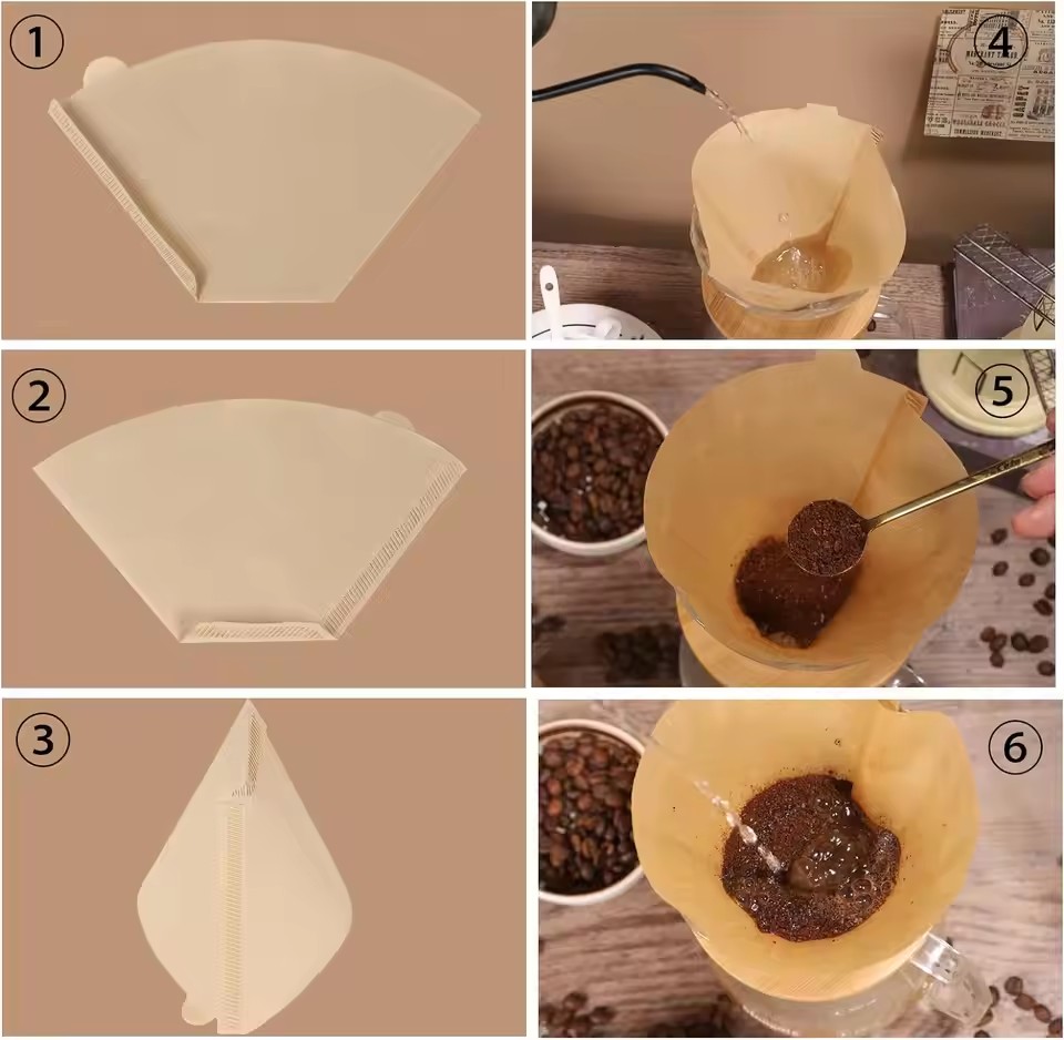 Lot de 50 filtres à café en pa - Coffee Tea Bags avis et prix