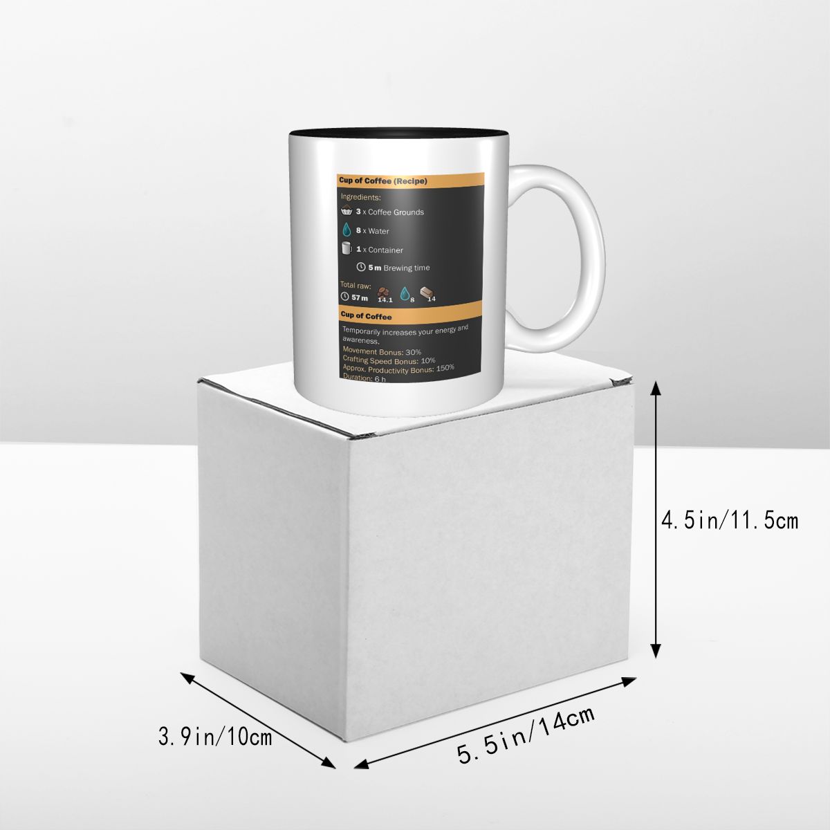Tasse à café (recette) en céra - Coffee Tea Recipe avis et prix