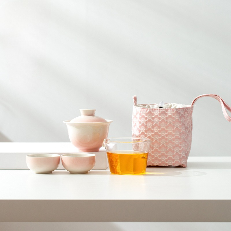 Service à thé de voyage en cér - Gongfu Tea Set avis et prix
