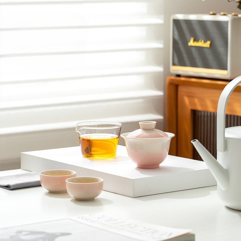 Service à thé de voyage en cér - Gongfu Tea Set avis et prix