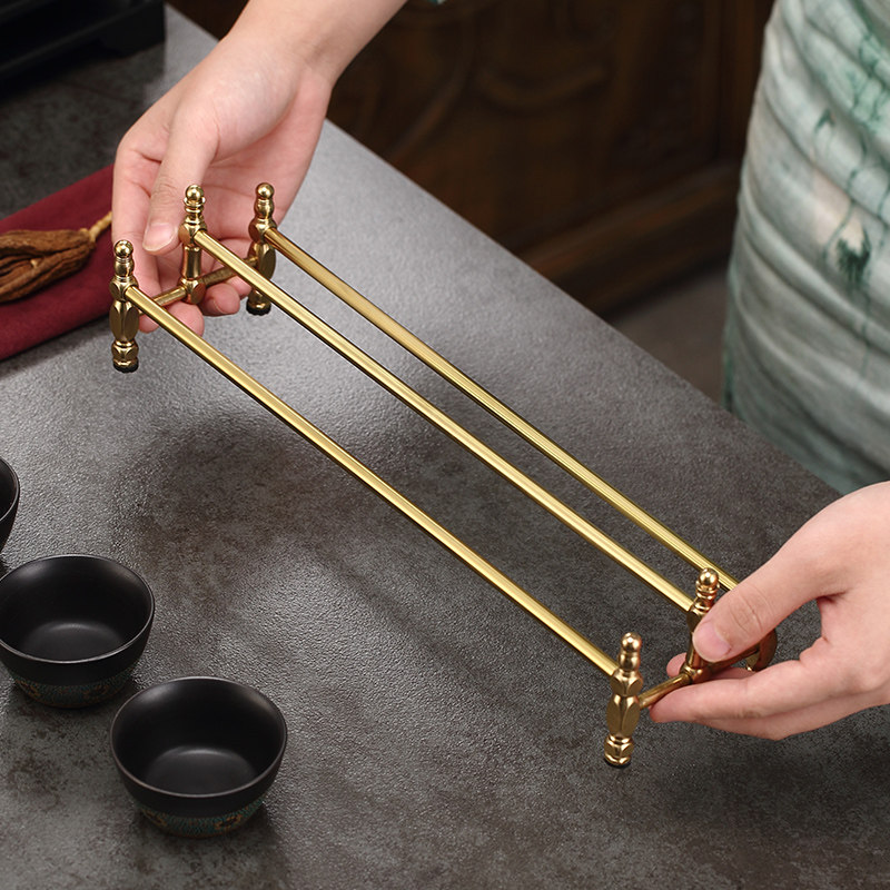 Support à tasses en laiton min - Gongfu Tea Set avis et prix