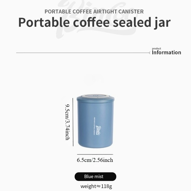 Pot hermétique Bincoo pour caf - Coffee Tea Beans avis et prix