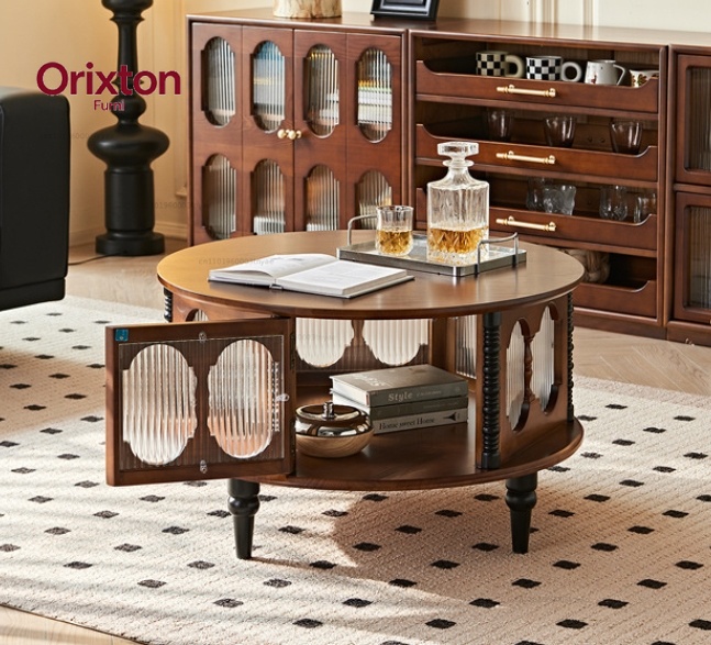 Table basse en bois massif ave - Coffee Tea Etc avis et prix