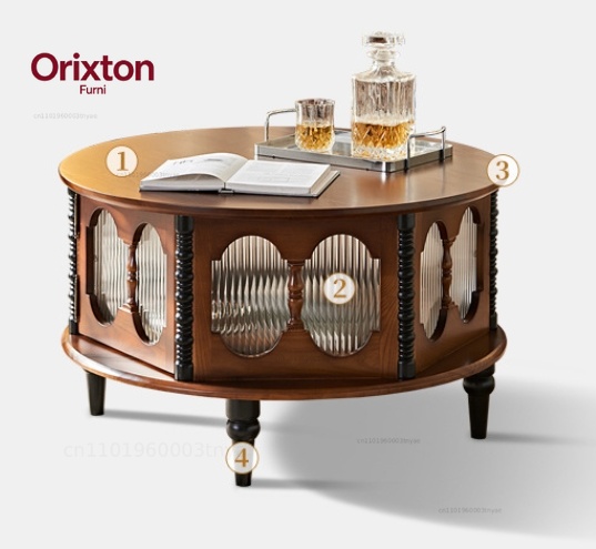 Table basse en bois massif ave - Coffee Tea Etc avis et prix