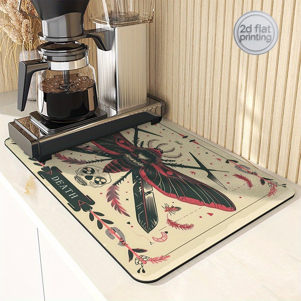 1 pièce Tapis absorbant gothiq - Tea Coffee Utensils avis et prix