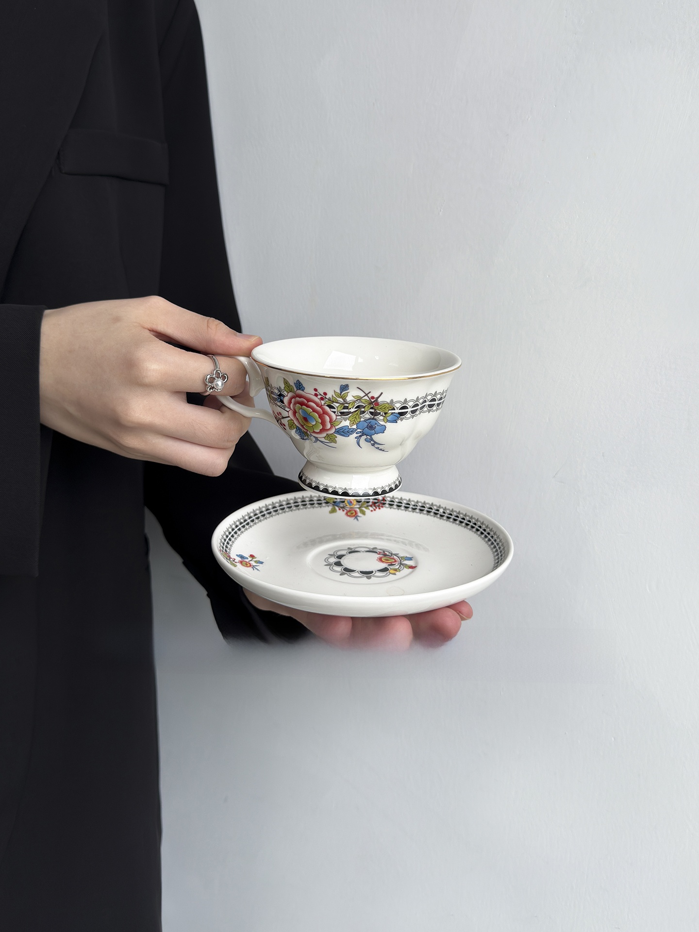 Ensemble de tasses à café flor - Coffee Tea English avis et prix