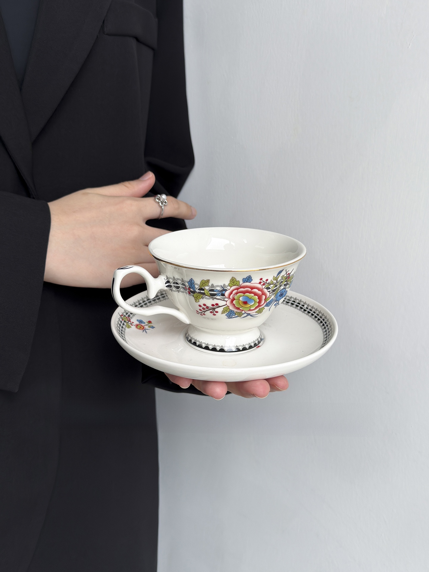 Ensemble de tasses à café flor - Coffee Tea English avis et prix
