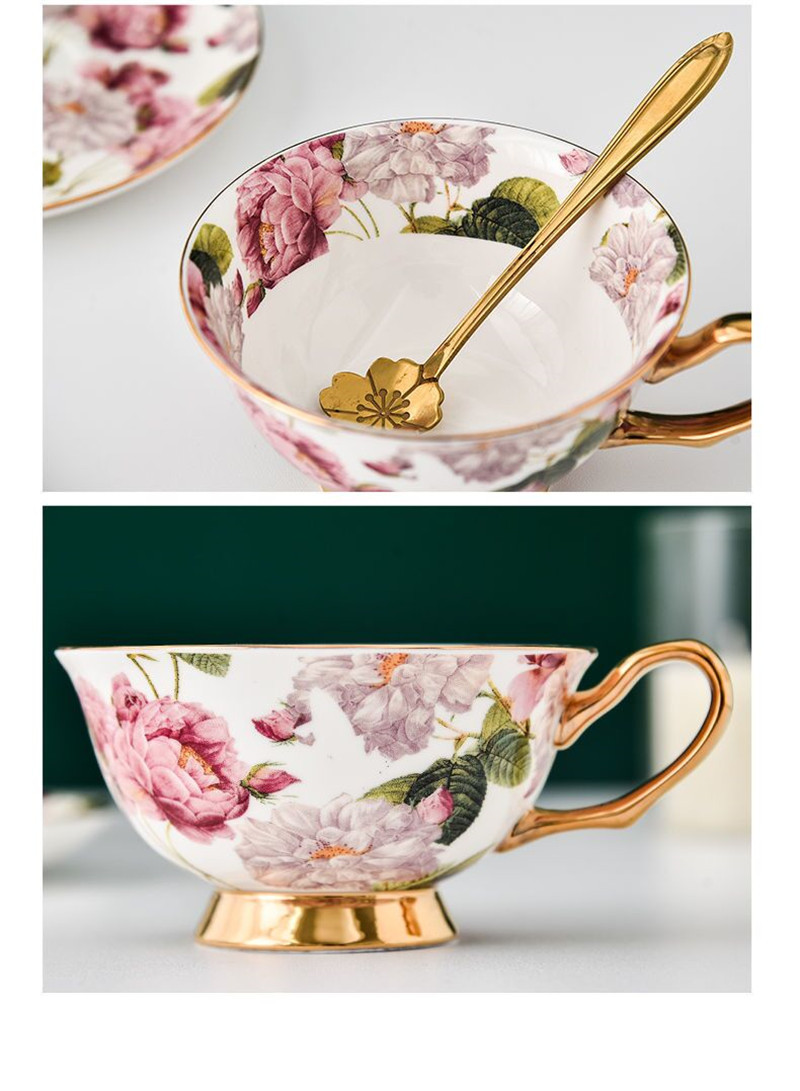 Ensemble de tasse et soucoupe  - Coffee Tea English avis et prix