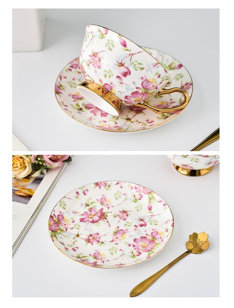 Ensemble de tasse et soucoupe  - Coffee Tea English avis et prix