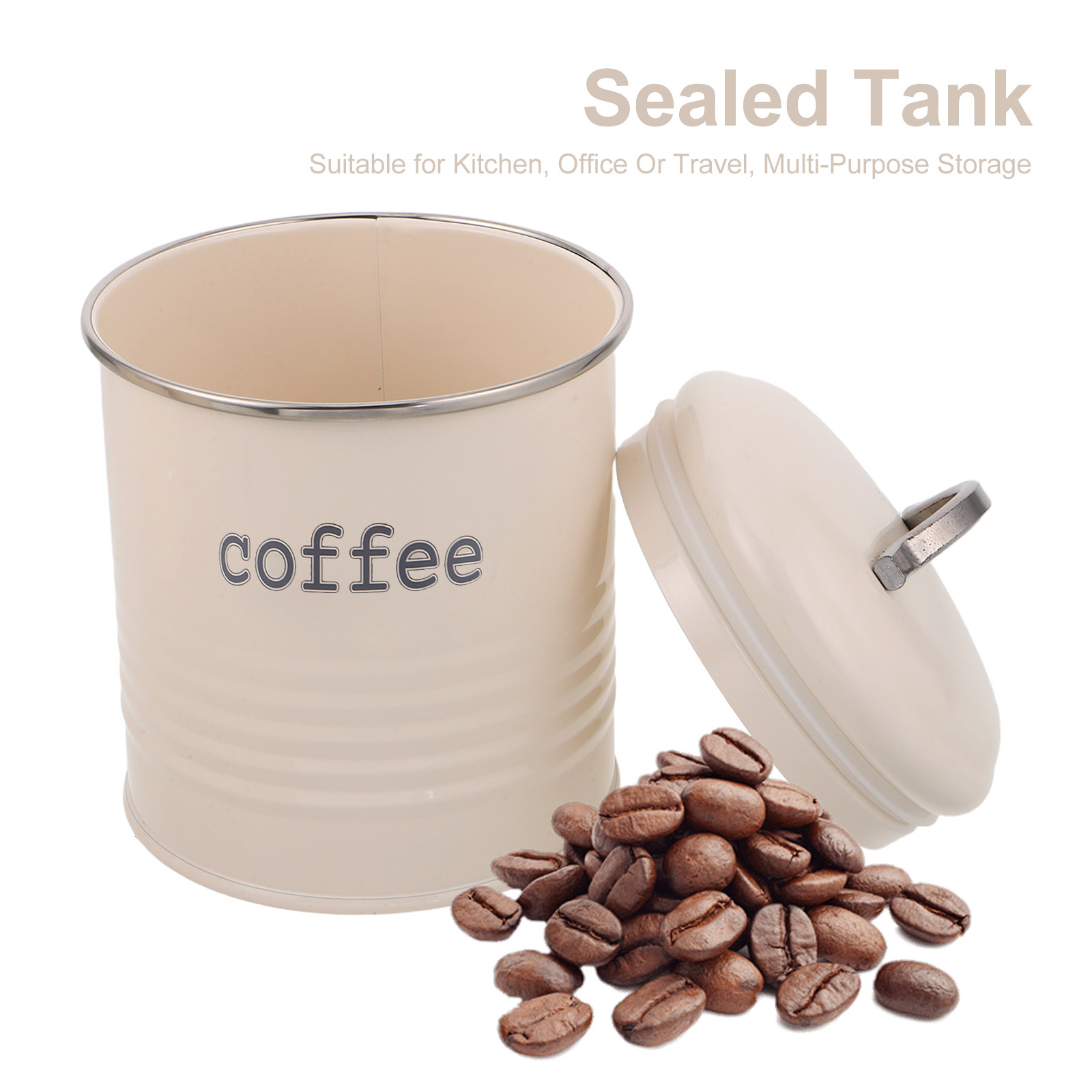Lot de 3 boîtes hermétiques po - Coffee Tea Beans avis et prix