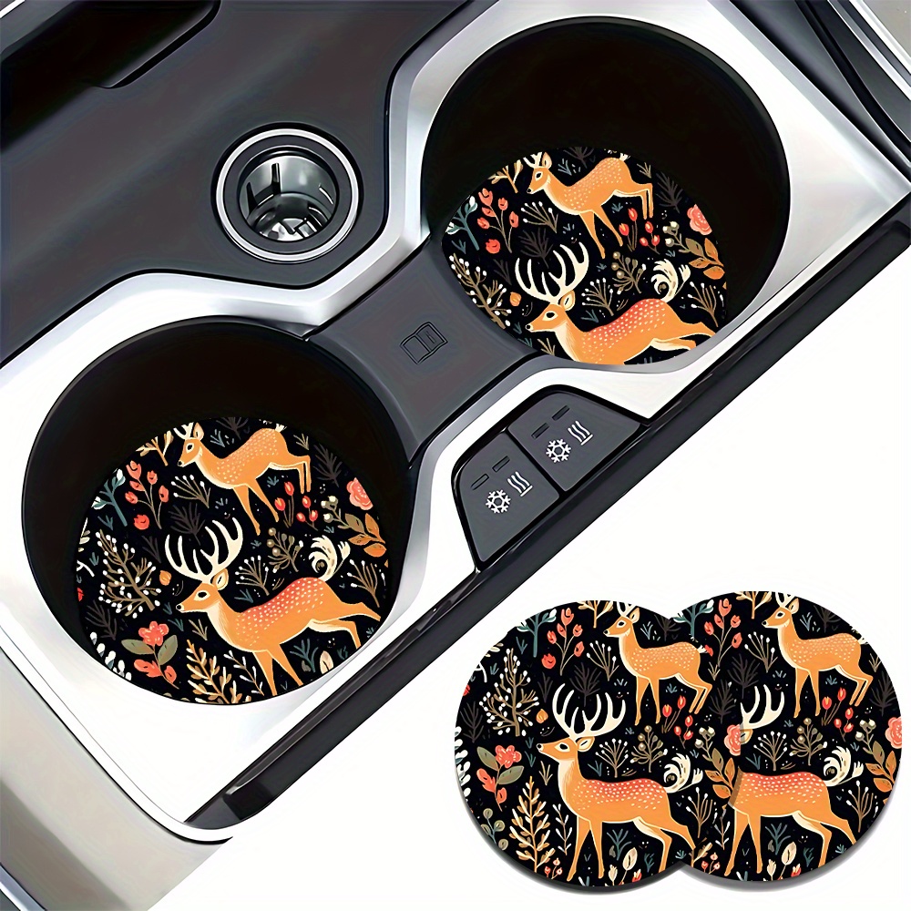 2 sous-verres de voiture à mot - Coffee Tea Etc avis et prix