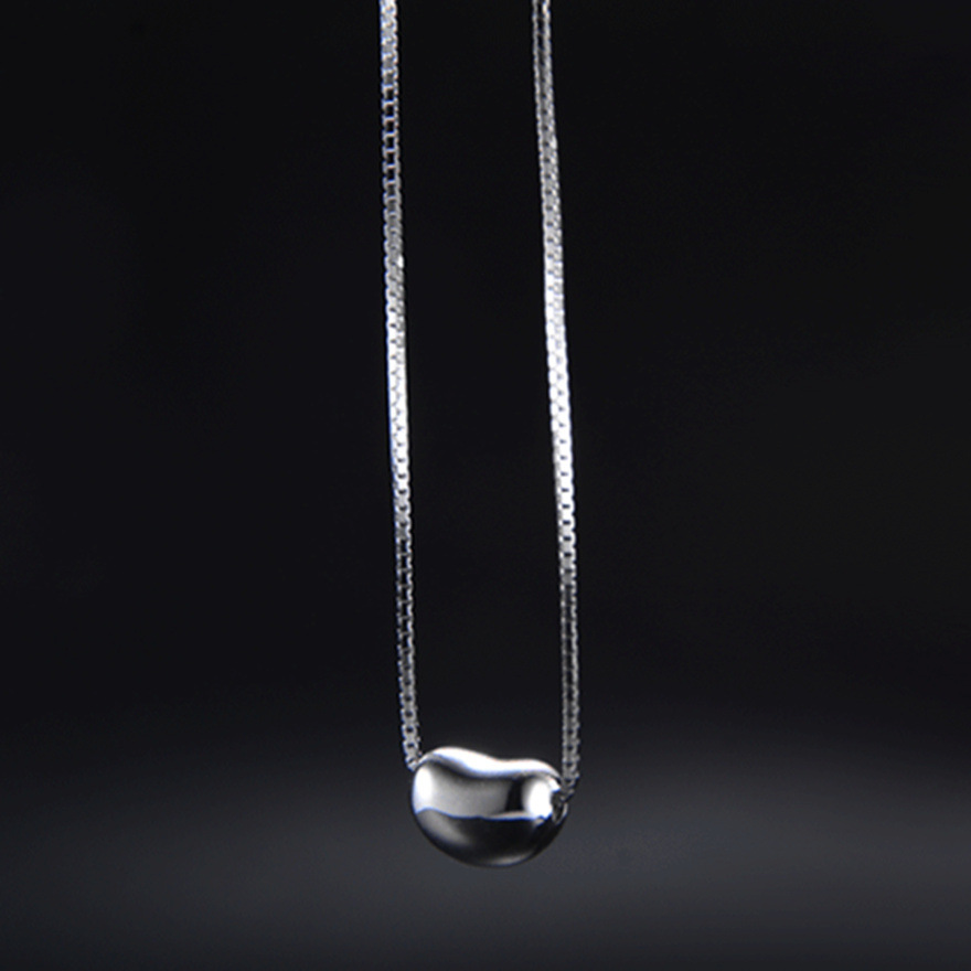 Pendentif haricot en argent St - Coffee Tea Or Me avis et prix